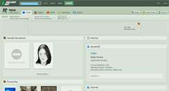 Desktop Screenshot of nalor.deviantart.com