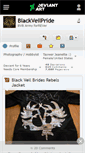 Mobile Screenshot of blackveilpride.deviantart.com