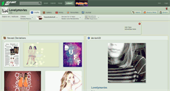 Desktop Screenshot of lovelymovies.deviantart.com