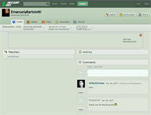 Tablet Screenshot of emanuelabartolotti.deviantart.com