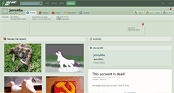 Desktop Screenshot of jennykiba.deviantart.com