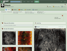 Tablet Screenshot of jfdupuis.deviantart.com