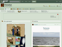 Tablet Screenshot of firenzesun.deviantart.com