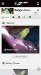 Mobile Screenshot of budgie-luv.deviantart.com
