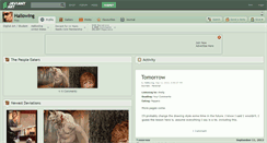 Desktop Screenshot of hallowing.deviantart.com