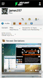 Mobile Screenshot of james357.deviantart.com