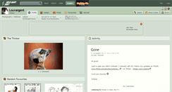 Desktop Screenshot of louvargent.deviantart.com
