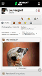 Mobile Screenshot of louvargent.deviantart.com