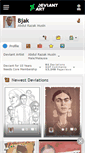 Mobile Screenshot of bjak.deviantart.com