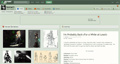 Desktop Screenshot of beonarri.deviantart.com
