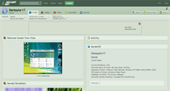 Desktop Screenshot of dantaylor17.deviantart.com