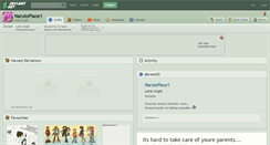 Desktop Screenshot of narutoplace1.deviantart.com