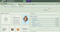 Desktop Screenshot of mimirox.deviantart.com