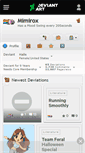 Mobile Screenshot of mimirox.deviantart.com