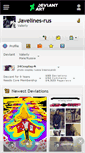 Mobile Screenshot of javelines-rus.deviantart.com