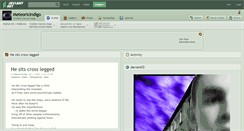 Desktop Screenshot of meteoricindigo.deviantart.com