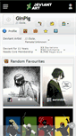 Mobile Screenshot of ginpig.deviantart.com