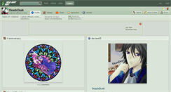 Desktop Screenshot of deadxdusk.deviantart.com