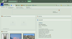 Desktop Screenshot of nickeon.deviantart.com