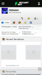 Mobile Screenshot of nickeon.deviantart.com