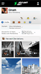 Mobile Screenshot of ginam.deviantart.com