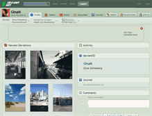 Tablet Screenshot of ginam.deviantart.com