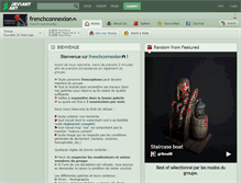 Tablet Screenshot of frenchconnexion.deviantart.com