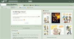 Desktop Screenshot of life-of-brothers.deviantart.com