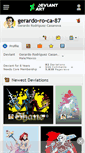 Mobile Screenshot of gerardo-ro-ca-87.deviantart.com