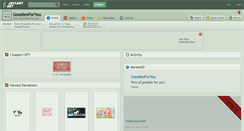 Desktop Screenshot of goodiesforyou.deviantart.com