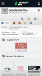 Mobile Screenshot of goodiesforyou.deviantart.com