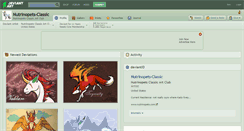Desktop Screenshot of nutrinopets-classic.deviantart.com