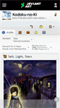 Mobile Screenshot of kodoku-no-ki.deviantart.com