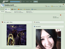 Tablet Screenshot of kodoku-no-ki.deviantart.com