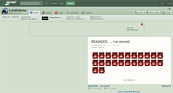 Desktop Screenshot of lunasetsuna.deviantart.com