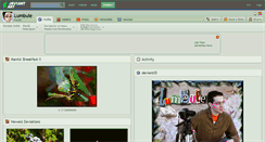 Desktop Screenshot of lumbule.deviantart.com