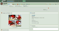 Desktop Screenshot of cakerific.deviantart.com