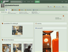 Tablet Screenshot of billmbabblefotostok.deviantart.com
