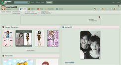 Desktop Screenshot of exorina888.deviantart.com