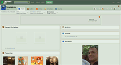 Desktop Screenshot of imakez4u.deviantart.com