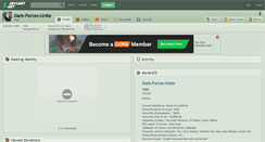 Desktop Screenshot of dark-forces-unite.deviantart.com