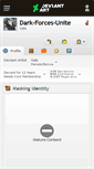 Mobile Screenshot of dark-forces-unite.deviantart.com