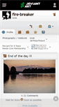 Mobile Screenshot of fire-breaker.deviantart.com