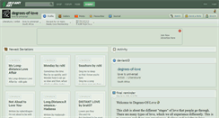 Desktop Screenshot of degrees-of-love.deviantart.com