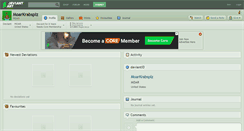Desktop Screenshot of moarkrabsplz.deviantart.com