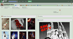 Desktop Screenshot of kyuketsuki-na-ou.deviantart.com
