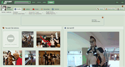 Desktop Screenshot of liuv.deviantart.com