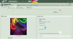 Desktop Screenshot of hipster-fish.deviantart.com