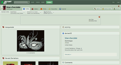 Desktop Screenshot of blue-chocolate.deviantart.com