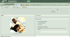 Desktop Screenshot of everything-baseball.deviantart.com